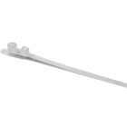 Hellermanntyton - Lanière de fixation avec oeillet 110x2.5mm en PA66 naturel -T18MR