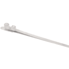 Hellermanntyton - Lanière de fixation avec oeillet 110x2.5mm en PA66 naturel -T18MR