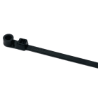 Hellermanntyton - Lanière de fixation avec oeillet 160x3.5mm en PA66 noir - T30MR