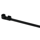 Hellermanntyton - Lanière de fixation avec oeillet 160x3.5mm en PA66 noir - T30MR