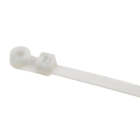 Hellermanntyton - Lanière de fixation avec oeillet 160x3.5mm en PA66 naturel - T30MR