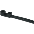Hellermanntyton - Lanière de fixation avec oeillet 165x4.6mm en PA66 noir - T50MS
