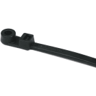 Hellermanntyton - Lanière de fixation avec oeillet 165x4.6mm en PA66 noir - T50MS