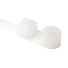 Hellermanntyton - Lanière de fixation avec oeillet 215x4.7mm en PA66 naturel - T50MR