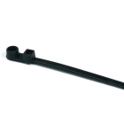 Hellermanntyton - Lanière de fixation avec oeillet 395x7.6mm en PA66 noir - T120MR