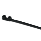 Hellermanntyton - Lanière de fixation avec oeillet 395x7.6mm en PA66 noir - T120MR