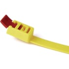 Hellermanntyton - Collier de serrage réouvrable 750 x 13 mm jaune SpeedyTie - RTT750