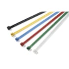 Hellermanntyton - Collier de serrage réouvrable 195x4.7 mm en PA66 rouge - LR55R