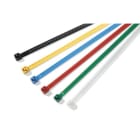 Hellermanntyton - Collier de serrage réouvrable 195x4.7 mm en PA66 jaune - LR55R