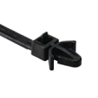 Hellermanntyton - Lanière de fixation réouvrable 225x5 mm avec pied ancre en PA66 noir - RT50SFK