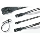 Hellermanntyton - Collier souple réouvrable 580 x 28 mm en Polyuréthane Noir - SRT58028