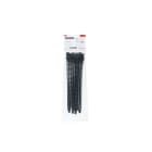Hellermanntyton - Collier souple réouvrable 260 x 11 mm en Polyuréthane Noir - SOFTFIX M