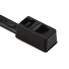 Hellermanntyton - Lanière double-tête 395x4.7mm en PA66 Haute température noir -T50LDH