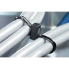 Hellermanntyton - Collier double-tête 210x4.7mm en PA66 Haute température noir - T50RDH