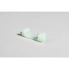Hellermanntyton - Double tête 38x11.7mm pour bande continue lisse KR8S1 en PA66HS naturel - KR8C5