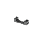 Hellermanntyton - Double tête 38x11.7mm pour bande continue lisse KR8S1 en PA66W noir - KR8C5