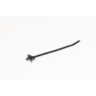 Hellermanntyton - Lanière à pied ancre 135x4.6mm pour trou Ø 6.1 à 6.5 mm en PA66HS noir - T50SSL5