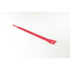 Hellermanntyton - Collier textile réouvrable auto-agrippant Rouge 200x12.5mm - TEXTIE-M