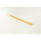 Hellermanntyton - Collier textile réouvrable auto-agrippant Jaune 200x12.5mm - TEXTIE-M