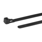 Hellermanntyton - Collier réouvrable 250 x 7.6mm en PA66 noir - REL250