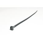 Hellermanntyton - Lanière à double crantage pour châssis 375 x 7.6 mm en PA66HS noir - CT375