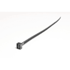 Hellermanntyton - Lanière à double crantage pour châssis 375 x 7.6 mm en PA66HS noir - CT375