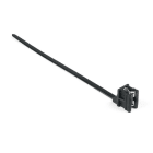 Hellermanntyton - Lanière de fixation pour bord de tôle 160 x 4.6 mm en PA66HS noir - T50SOSEC12E