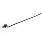 Hellermanntyton - Lanière à pied sapin 232x4.7mm pour trou Ø 6.8 à 7.2 mm en PA66 noir - FT220DP7