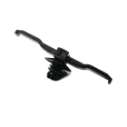 Hellermanntyton - Clip à enrubanner 54x6mm à pied ancre pour trou Ø 6.3 à 7mm en PA66HS noir -CHA1