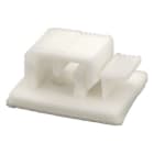 Hellermanntyton - Clip adhésif avec capot 25x20 mm en PA66 naturel - ASI