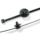 Hellermanntyton - Lanière de fixation à pied ancre 200 x 4.6 mm en PA66HS - T50RSFT6.5D18