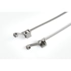 Hellermanntyton - Lanière de fixation à pied ancre 209 x 4.7 mm en PA46 gris - T80SSF6.5F