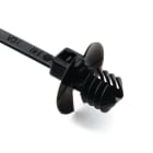 Hellermanntyton - Lanière de fixation 110x2.5mm à pied sapin trou Ø 5 mm en PA66 noir - T18RDP5