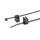 Hellermanntyton - Lanière de fixation sur bord de tôle 150 x 3.5 mm en PA66HS noir - T30REC4A