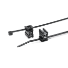 Hellermanntyton - Lanière de fixation sur bord de tôle 150 x 3.5 mm en PA66HS noir - T30REC4A