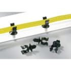 Hellermanntyton - Clip à pied sapin pour gaine annelée Ø 4.5 mm en PA66HIRHS noir - CTC4.5FT6LG