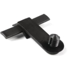 Hellermanntyton - Clip à enrubanner à pied sapin pour trou Ø 6.3 à 7 mm en PA66 noir -COW30DP7