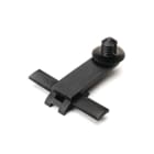 Hellermanntyton - Clip à enrubannner à pied sapin trou Ø 6.3 à 7.0 mm en PA66HS noir - COW30DP7