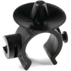 Hellermanntyton - Clip interconnectable à pied ancre pour tube Ø 21 à 25 mm en PA66 noir - IPC23AH