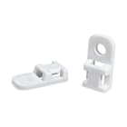 Hellermanntyton - Embase à visser pour trou Ø 4.3 mm en E/TFE bleu - CTAM1