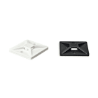 Hellermanntyton - Embase adhésive carrée 13x13mm en PA66 noir - MB2AM