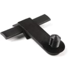 Hellermanntyton - Clip à enrubanner à pied sapin pour trou Ø 6.3 à 7 mm en PA66 noir -COW30DP7