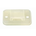 Hellermanntyton - Embase adhésive rectangulaire 20x14mm en PA66 naturel - TY3G1S