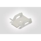 Hellermanntyton - Clip avec socle adhésif 26 x 23 mm pour câble Ø 3 mm en PA66 naturel - TY8H1S