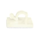 Hellermanntyton - Clip adhésif de forme ronde 19x19 mm pour câble Ø 6 mm en PA66 naturel - RA6
