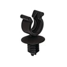 Hellermanntyton - Clip à pied sapin pour gaine annelée Ø 7.5 mm en PA66HIRHS noir - CTC7.5FT6LG