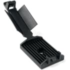 Hellermanntyton - Embase à visser pour câble plat avec capot 35x25mm en PA66HIR noir - FKH30