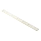 Hellermanntyton - Barrette à visser 108x12.7mm avec trou Ø 3.7 mm en PA66 naturel - MP3M3