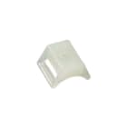 Hellermanntyton - Embase en berceau à visser trou central Ø 3.1 mm en PA66 naturel - NY3256