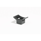 Hellermanntyton - Embase en berceau à visser avec trou central Ø 5.5 mm en PA66 noir - LKC